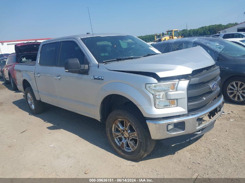 2016 FORD F150 SUPERCREW