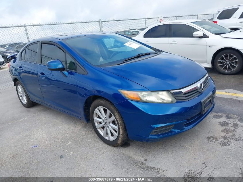 2012 HONDA CIVIC EX