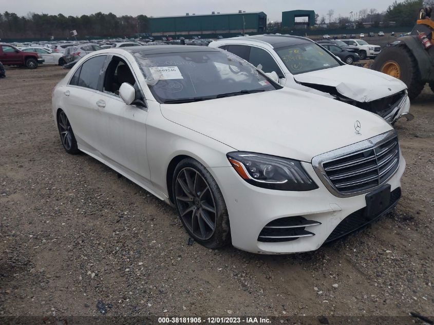 2019 MERCEDES-BENZ S 450 4MATIC