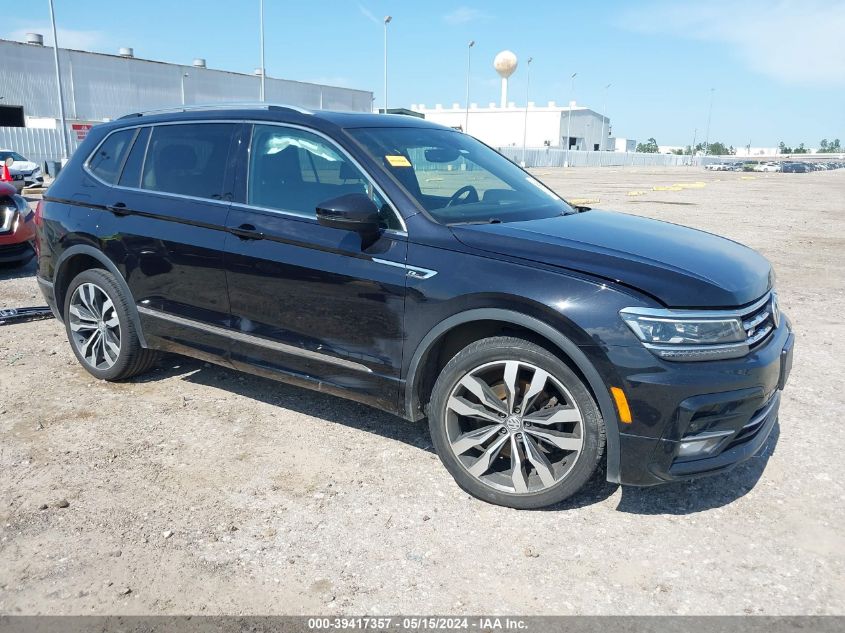 2018 VOLKSWAGEN TIGUAN 2.0T SEL PREMIUM