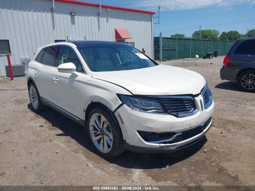 2016 LINCOLN MKX BLACK LABEL