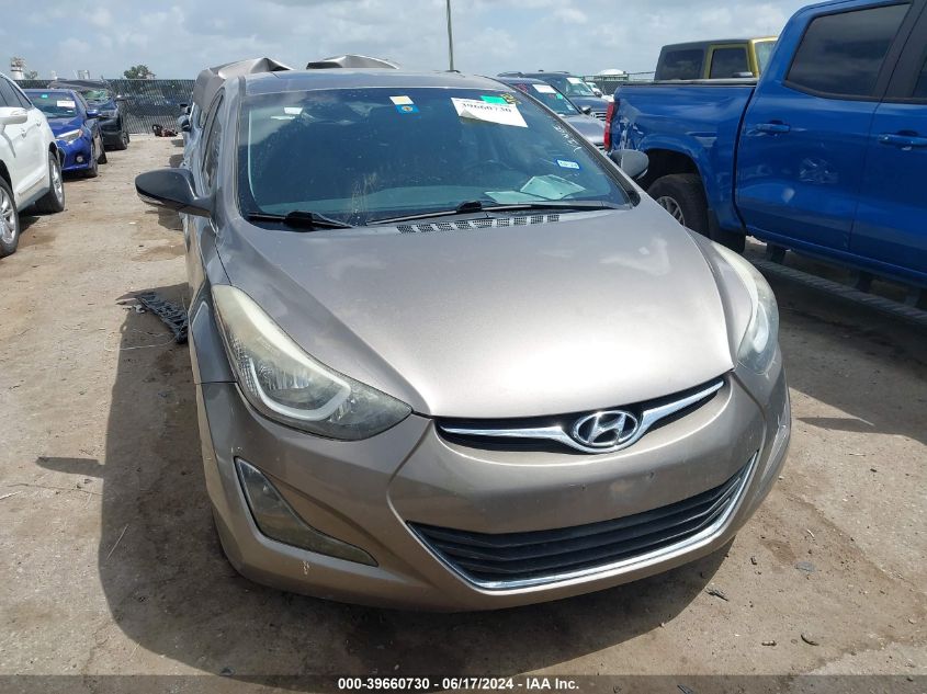 2016 HYUNDAI ELANTRA VALUE EDITION