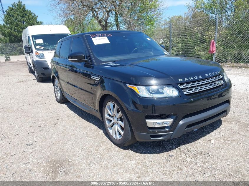 2016 LAND ROVER RANGE ROVER SPORT 3.0L V6 SUPERCHARGED HSE