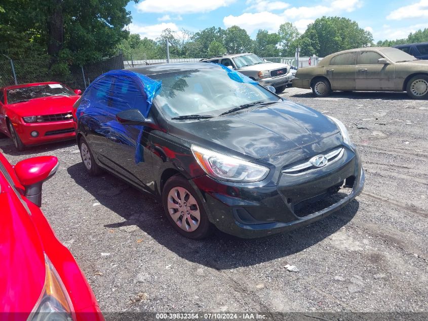 2016 HYUNDAI ACCENT SE