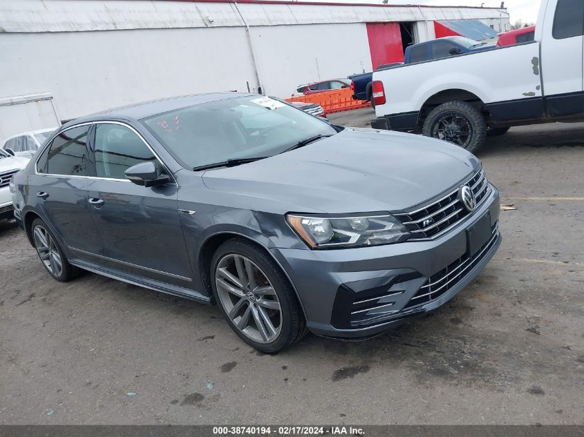 2017 VOLKSWAGEN PASSAT 1.8T R-LINE