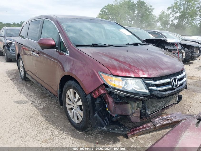 2016 HONDA ODYSSEY SE