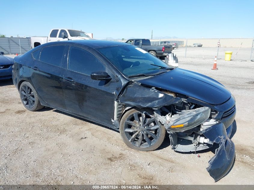 2016 DODGE DART SXT SPORT BLACKTOP