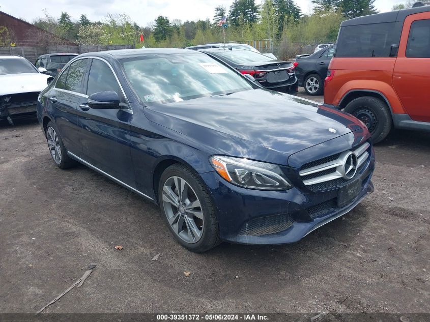 2017 MERCEDES-BENZ C 300 4MATIC/LUXURY 4MATIC/SPORT 4MATIC