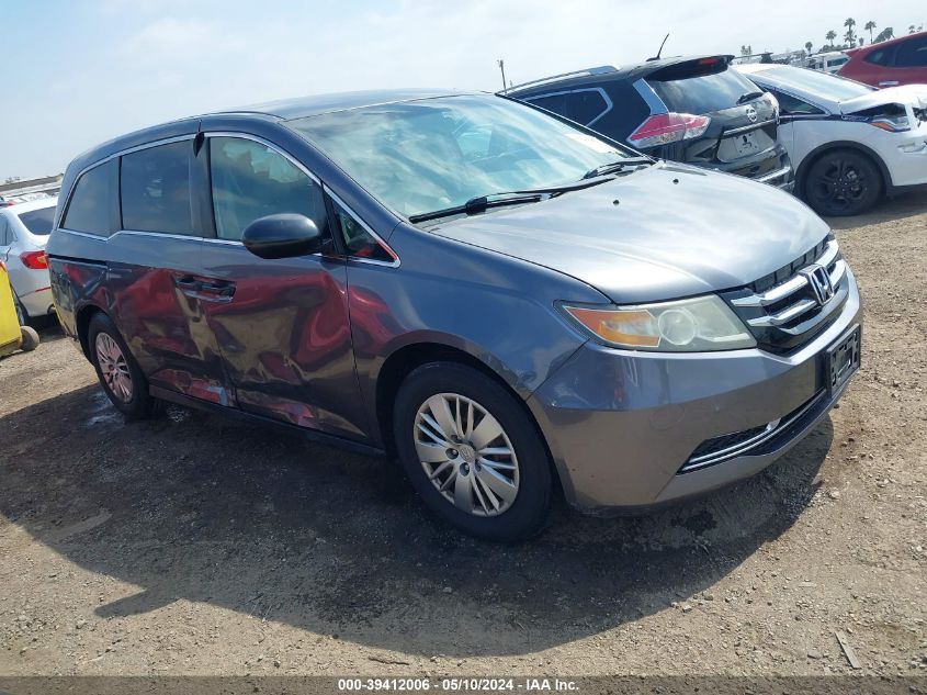 2015 HONDA ODYSSEY LX