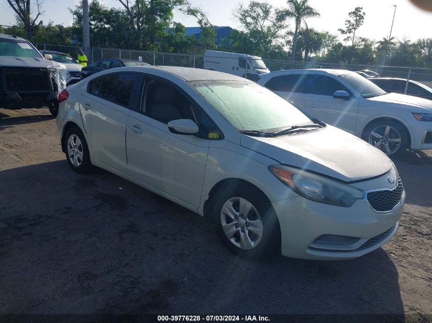 2015 KIA FORTE LX