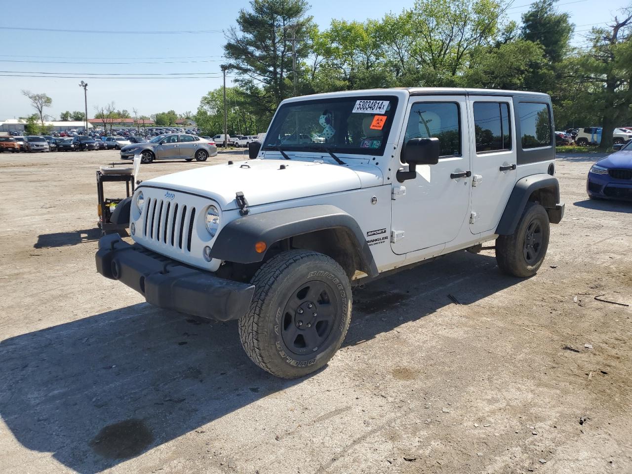 2016 JEEP WRANGLER UNLIMITED SPORT