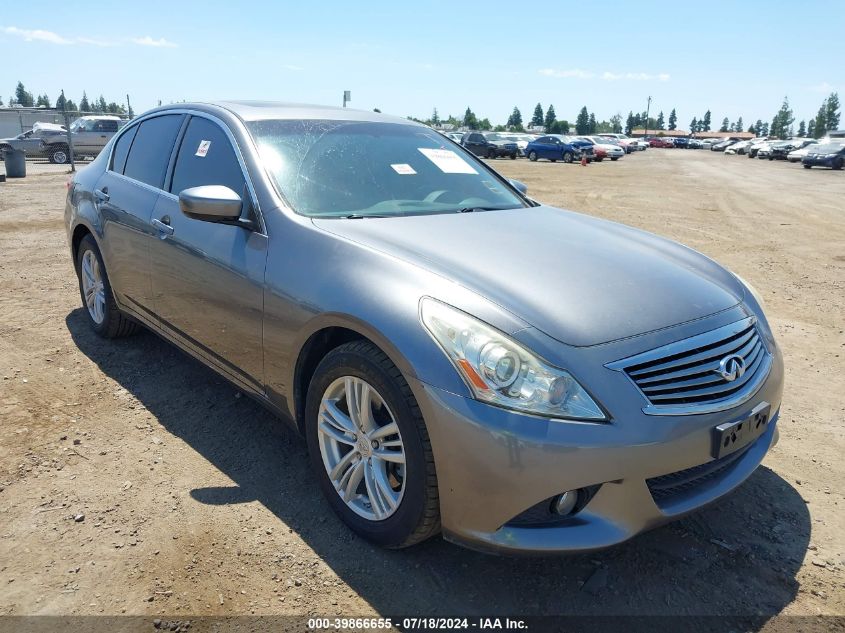 2011 INFINITI G37X