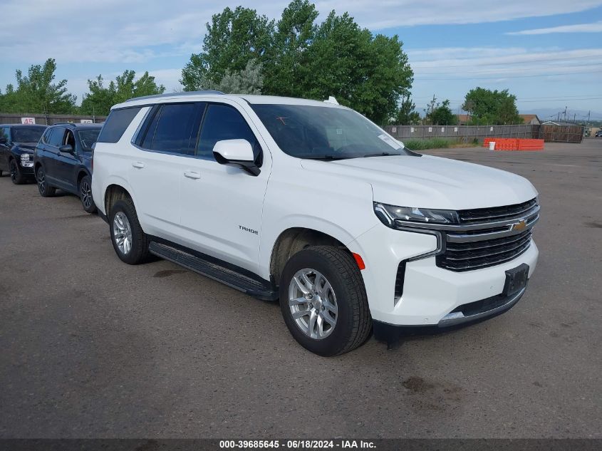 2022 CHEVROLET TAHOE 4WD LT