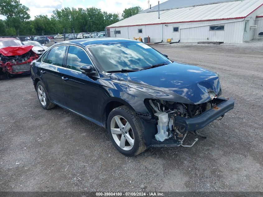 2013 VOLKSWAGEN PASSAT 2.5L SE