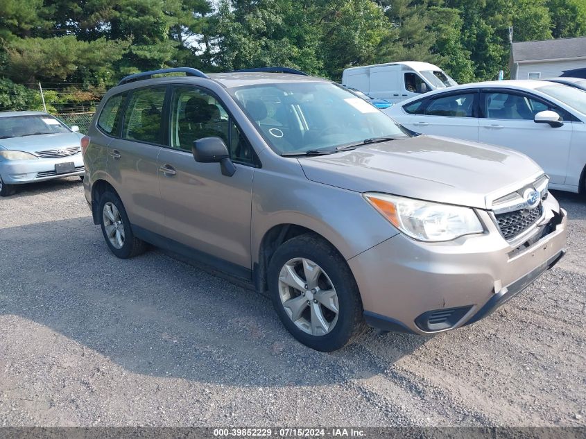 2015 SUBARU FORESTER 2.5I