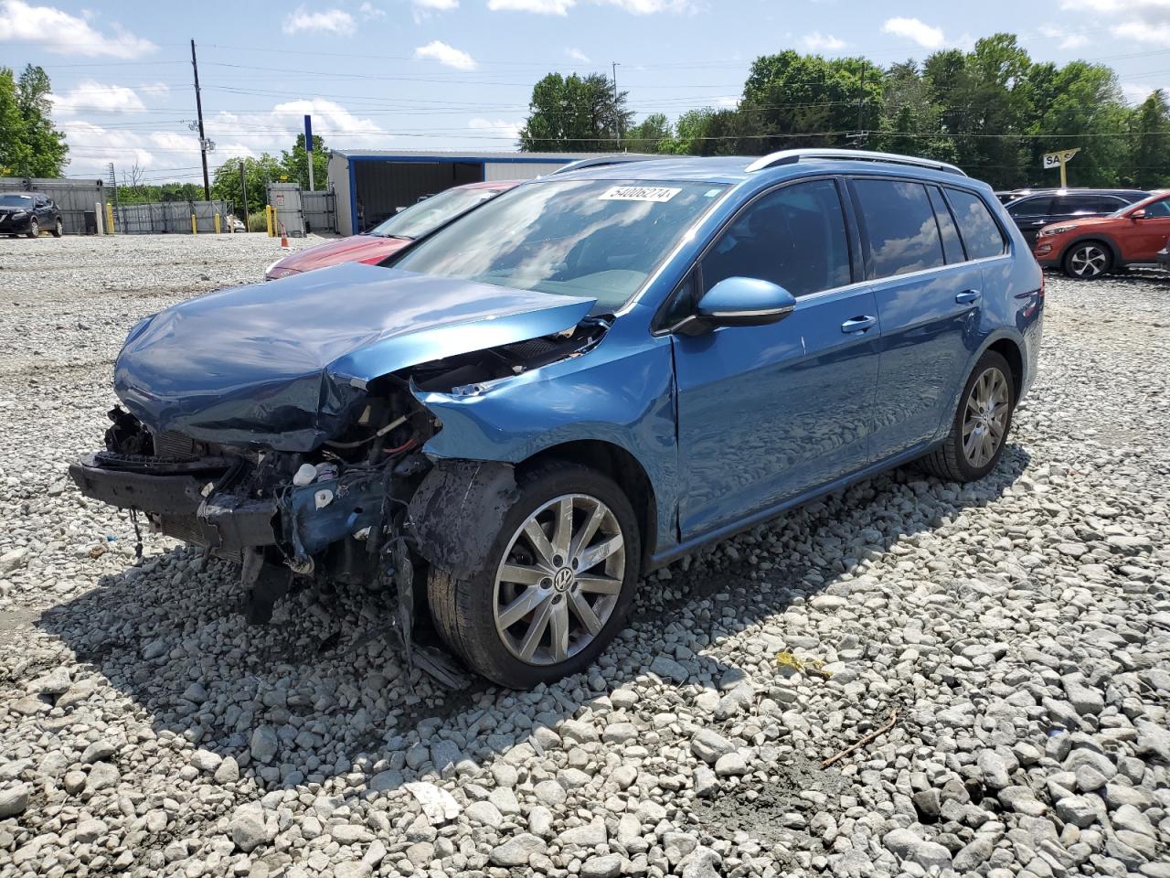 2015 VOLKSWAGEN GOLF SPORTWAGEN TDI S