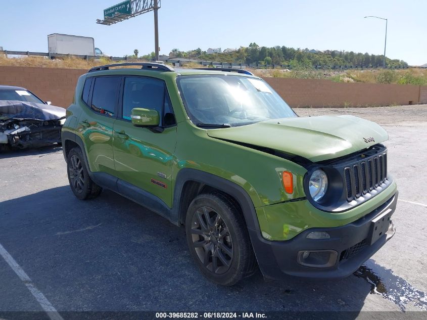 2016 JEEP RENEGADE 75TH ANNIVERSARY