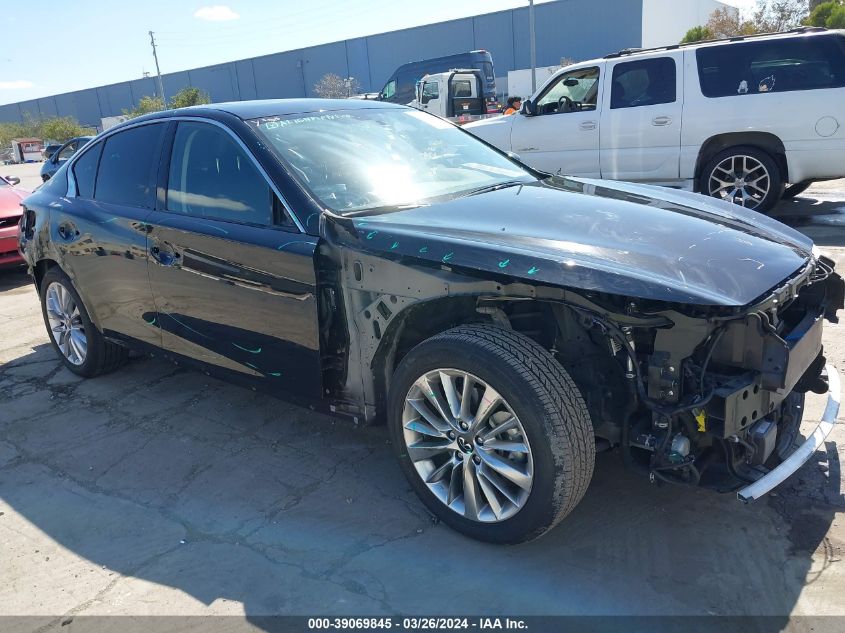 2021 INFINITI Q50 LUXE AWD