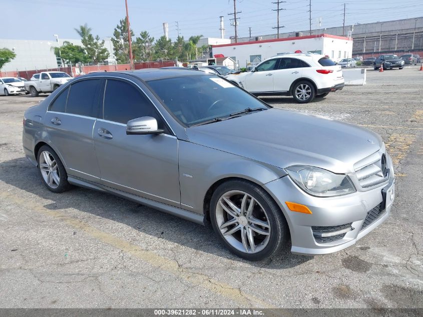 2012 MERCEDES-BENZ C 250 LUXURY/SPORT