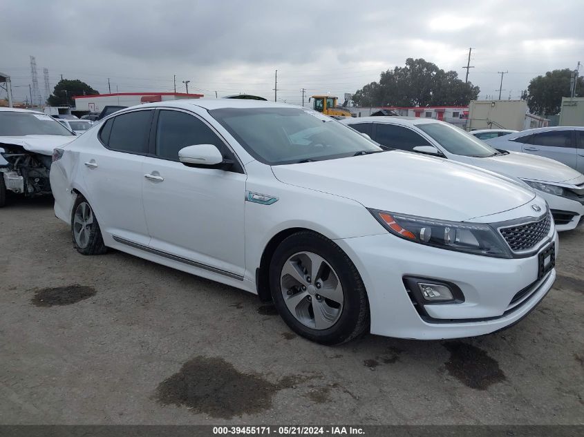 2014 KIA OPTIMA HYBRID LX