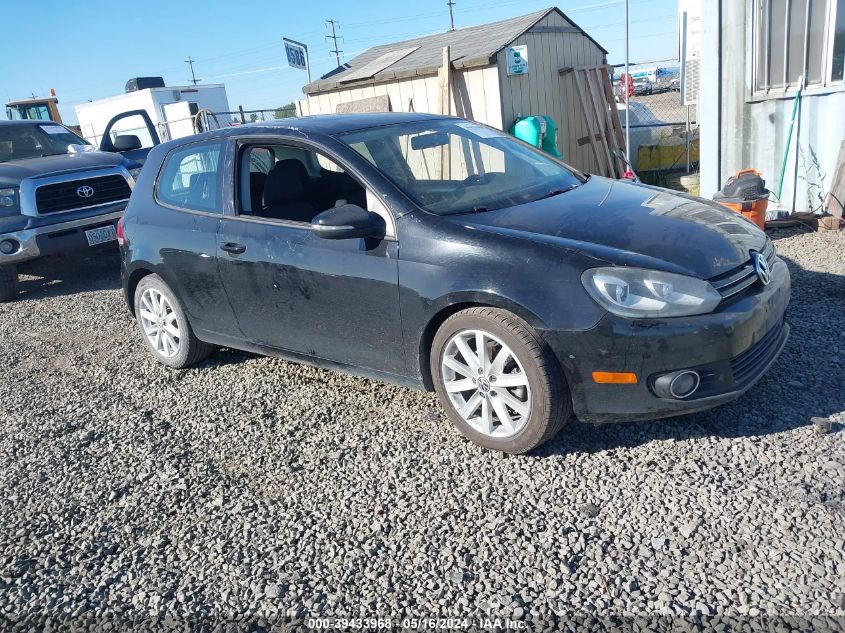 2011 VOLKSWAGEN GOLF TDI 2-DOOR