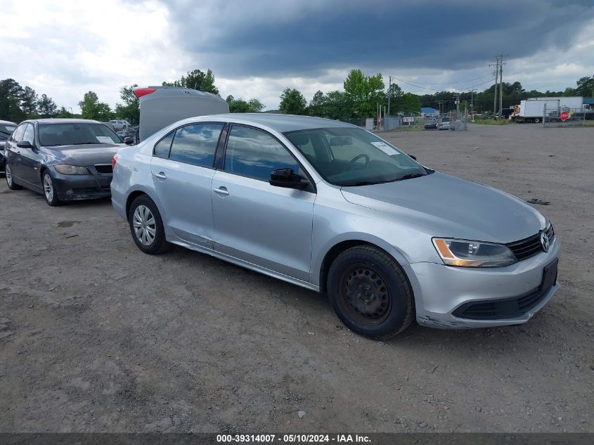 2014 VOLKSWAGEN JETTA 2.0L S