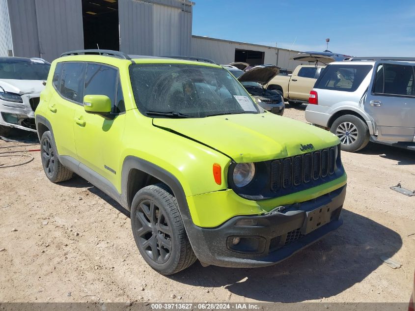 2017 JEEP RENEGADE ALTITUDE 4X4