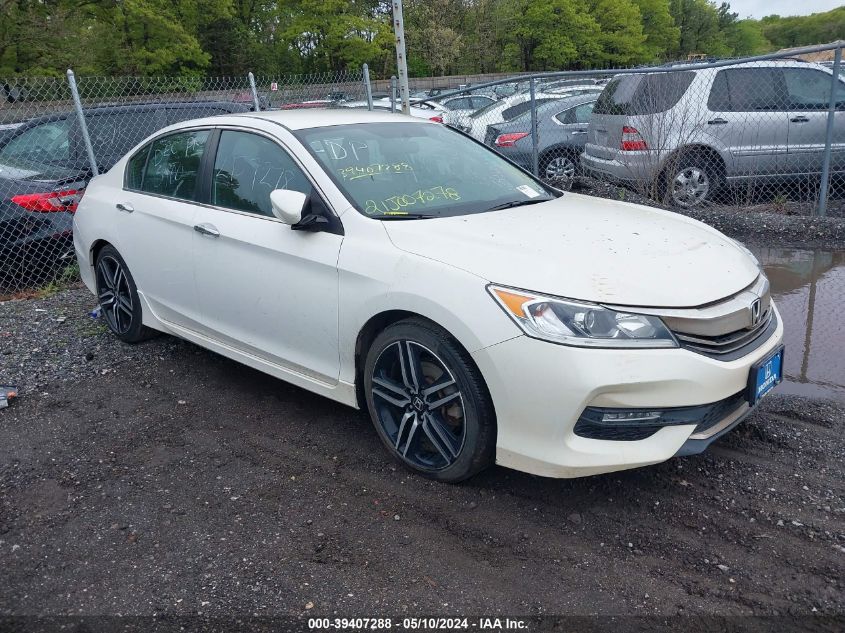 2017 HONDA ACCORD SPORT SE