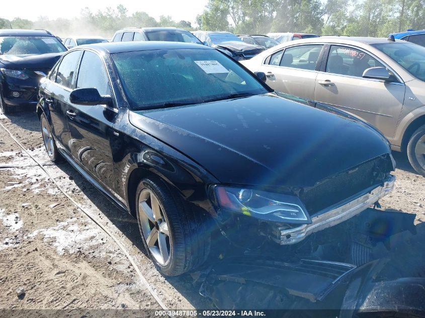 2012 AUDI A4 2.0T PREMIUM