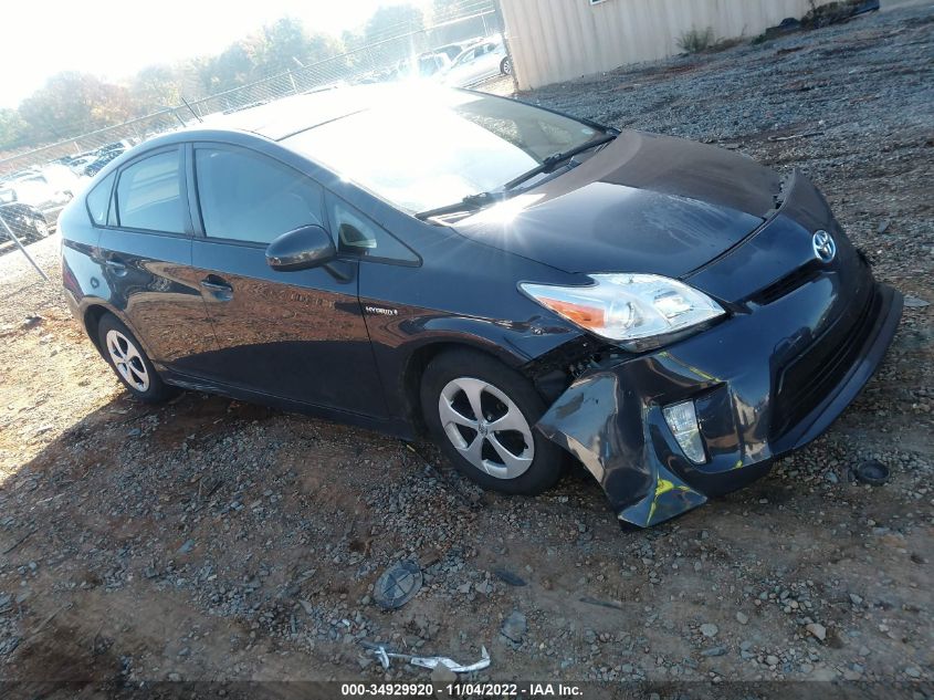 2013 TOYOTA PRIUS FIVE/FOUR/THREE/THREE SE/TWO