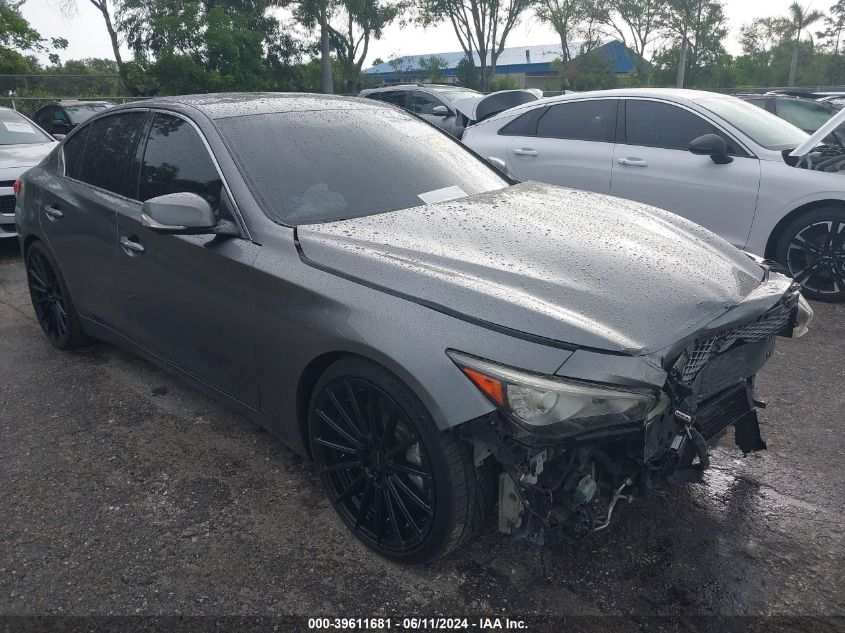 2016 INFINITI Q50 3.0T RED SPORT 400