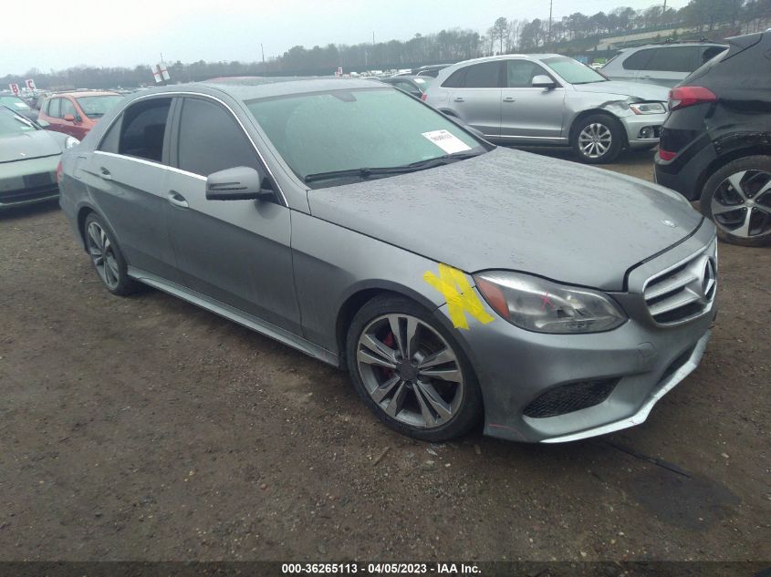 2014 MERCEDES-BENZ E 350 4MATIC