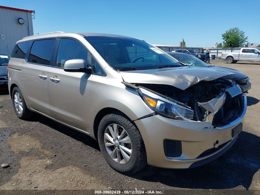 2016 KIA SEDONA LX