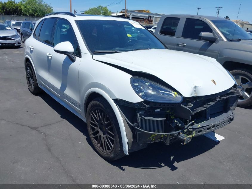 2016 PORSCHE CAYENNE GTS