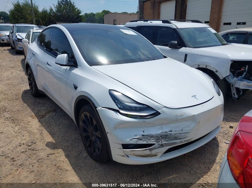 2022 TESLA MODEL Y LONG RANGE DUAL MOTOR ALL-WHEEL DRIVE