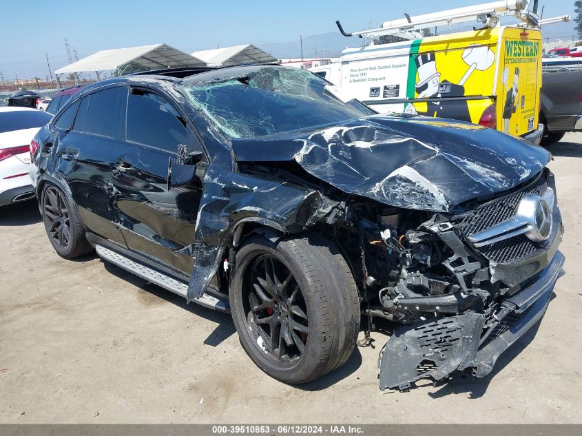 2019 MERCEDES-BENZ AMG GLE 63 COUPE S 4MATIC