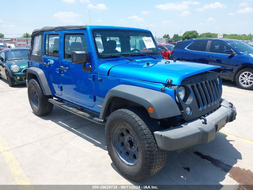 2015 JEEP WRANGLER UNLIMITED SPORT