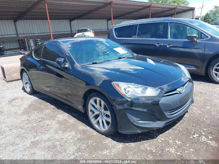 2013 HYUNDAI GENESIS 2.0T PREMIUM