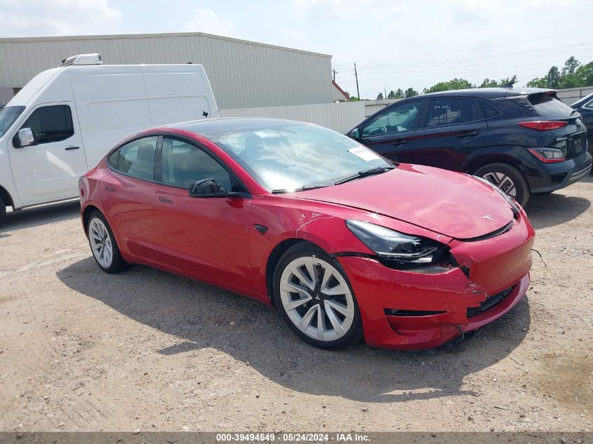 2023 TESLA MODEL 3 REAR-WHEEL DRIVE