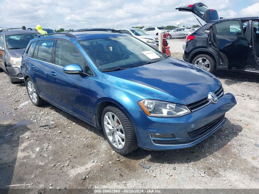 2016 VOLKSWAGEN GOLF SPORTWAGEN TSI SE 4-DOOR