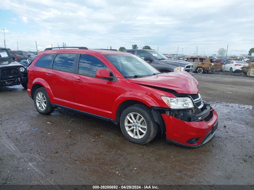 2016 DODGE JOURNEY SXT