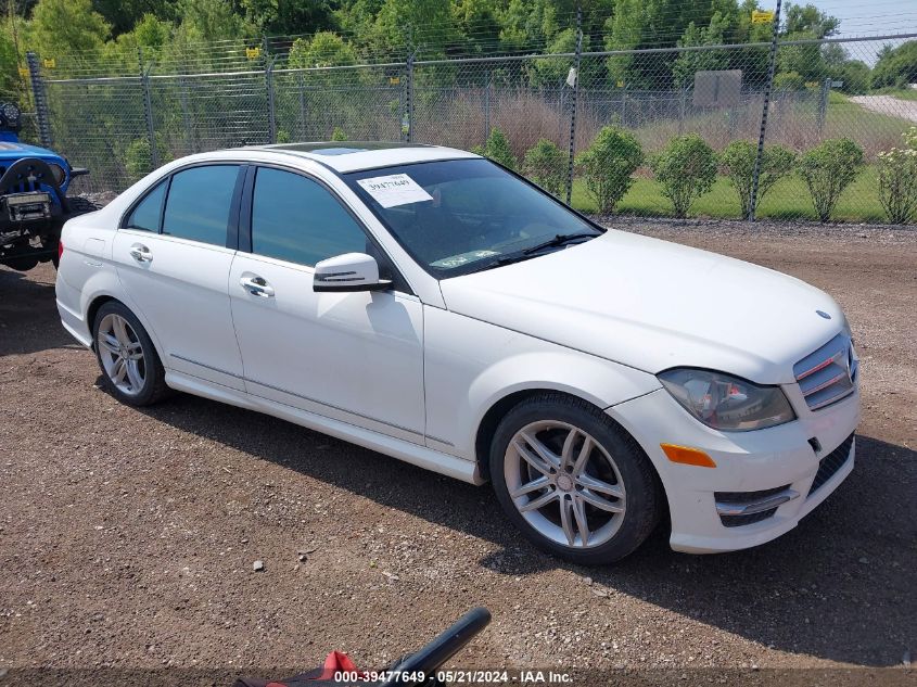 2013 MERCEDES-BENZ C 250 LUXURY/SPORT