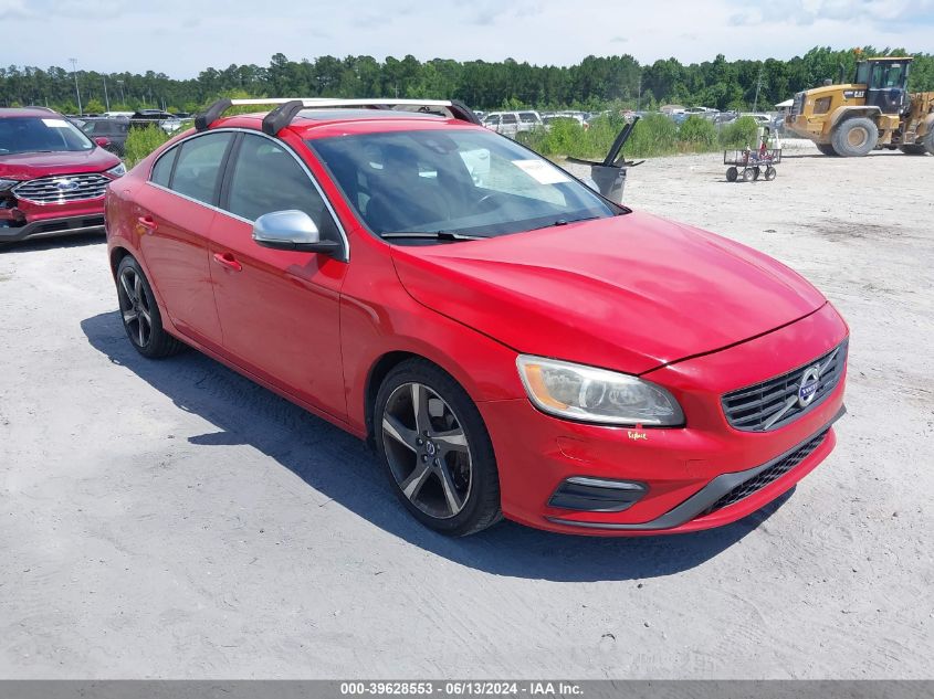 2015 VOLVO S60 T6 R-DESIGN