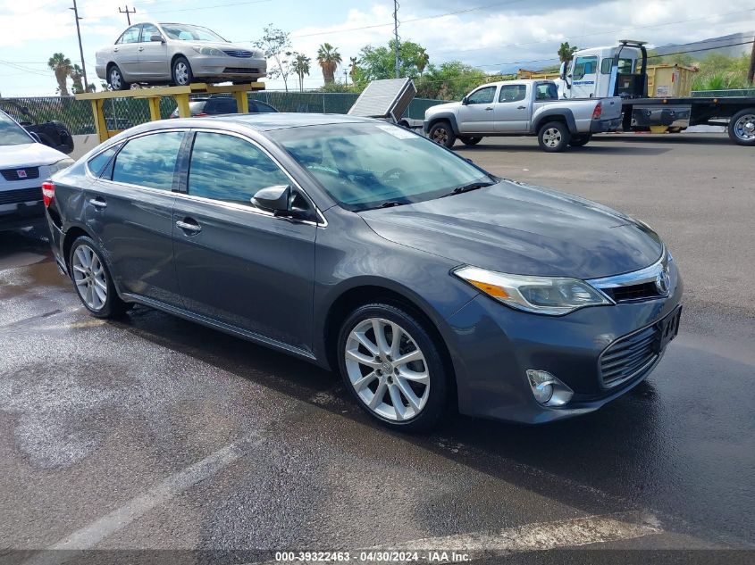 2013 TOYOTA AVALON LIMITED/XLE/XLE PREMIUM/XLE TOURING