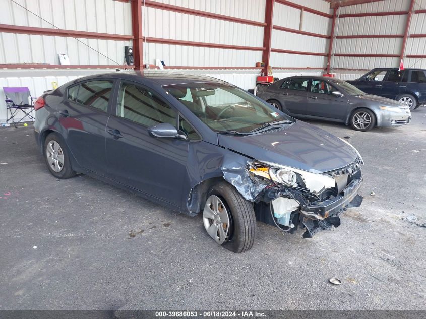 2016 KIA FORTE LX