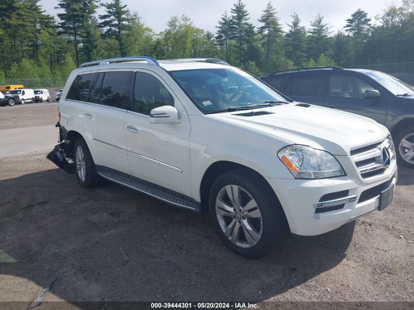 2012 MERCEDES-BENZ GL 450 450 4MATIC