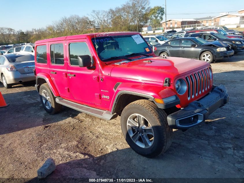 2019 JEEP WRANGLER UNLIMITED SAHARA 4X4