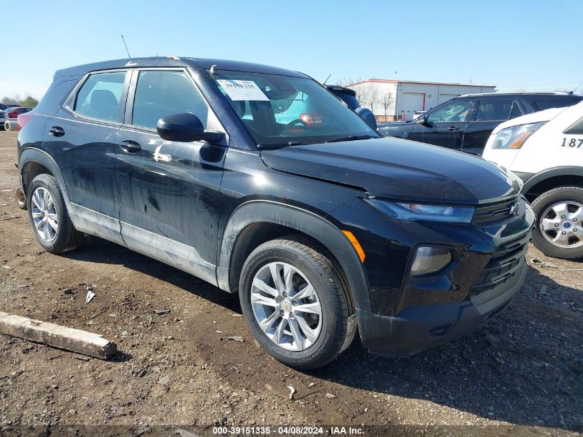 2021 CHEVROLET TRAILBLAZER AWD LS