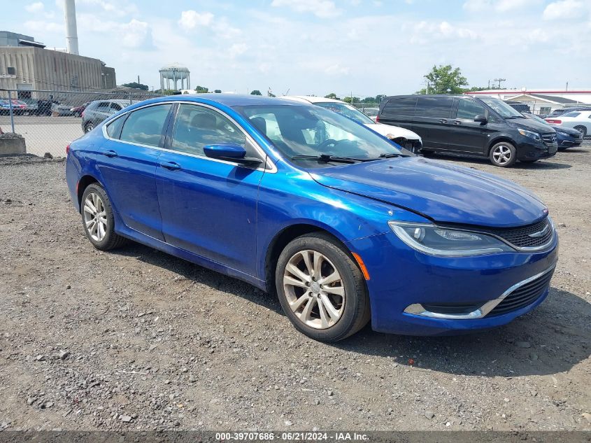 2015 CHRYSLER 200 LIMITED