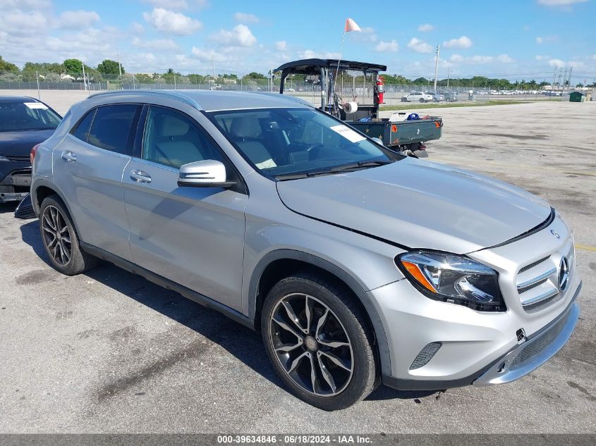 2016 MERCEDES-BENZ GLA 250